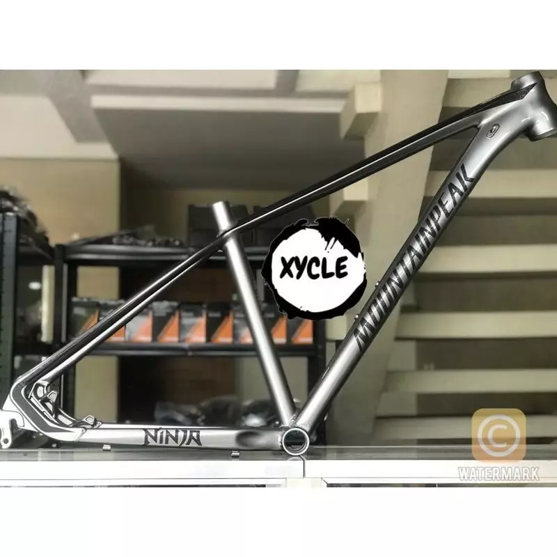 Mountain Bike Frame MountainPeek Ninja LowPoly 3D Model Low-poly 3D model