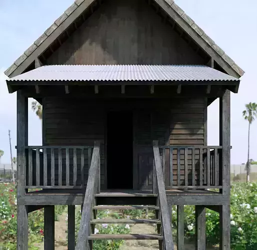 Thai Isan Stilt House Traditional