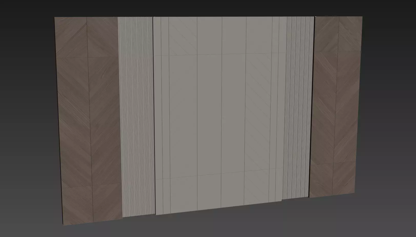 Decorative V70 Wall Panels 3D model_4
