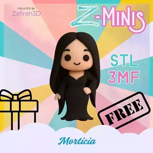 MORTICIA FOR FREE Z-MINIS
