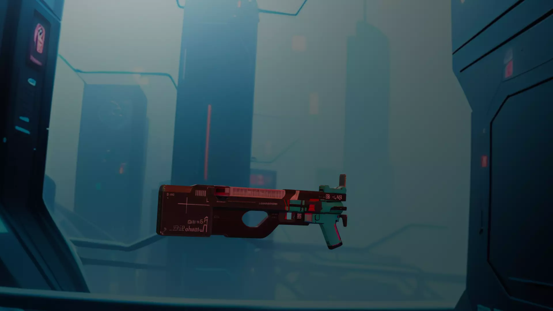 Retro Sci-Fi Pistol 3D model_3