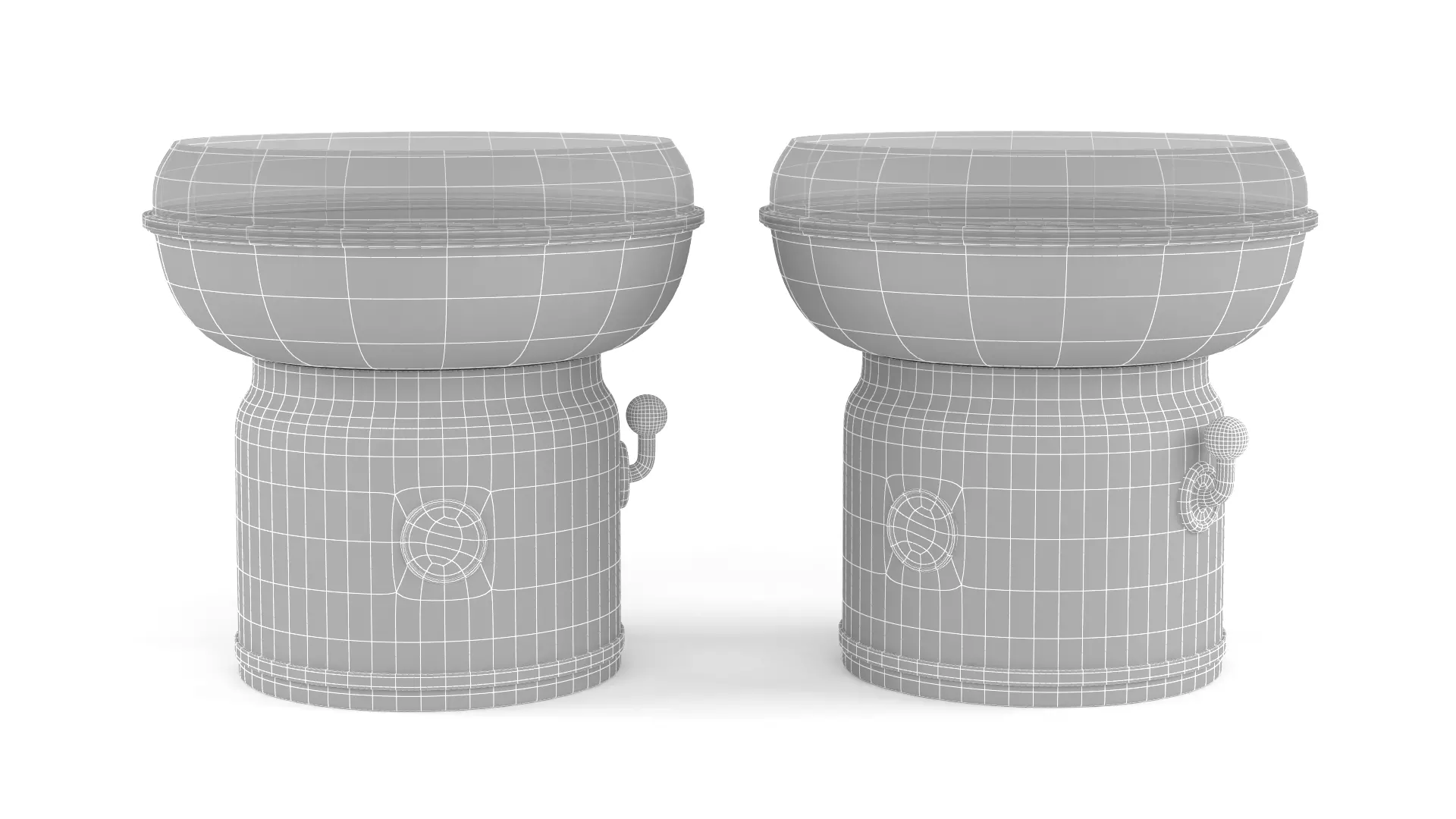 Cotton Candy Maker 3D model_5