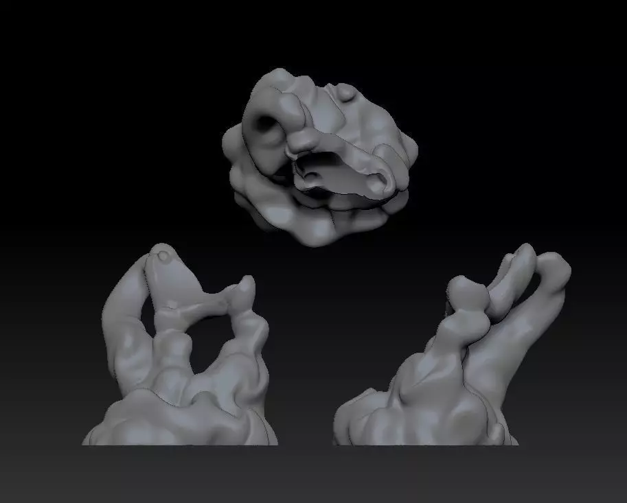 POKEMON KOFFING 3D model_4