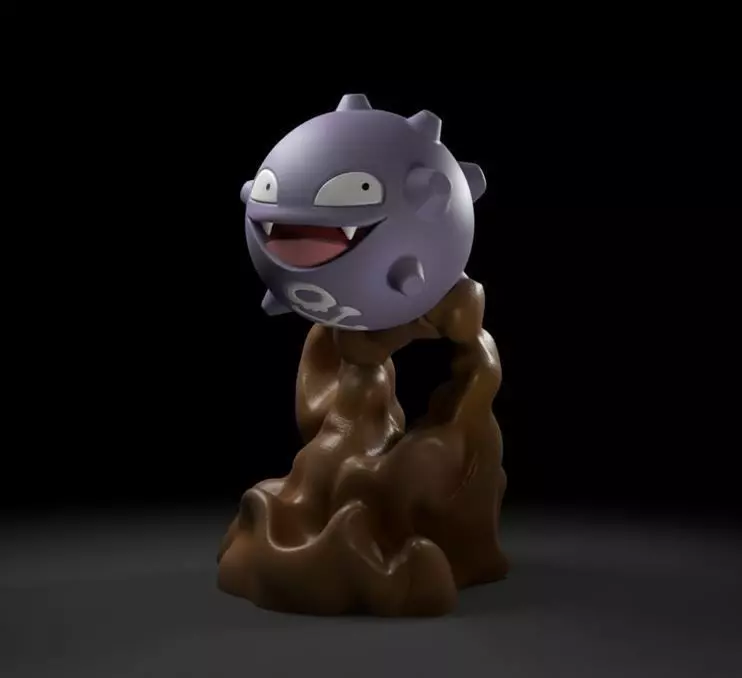 POKEMON KOFFING 3D model_0