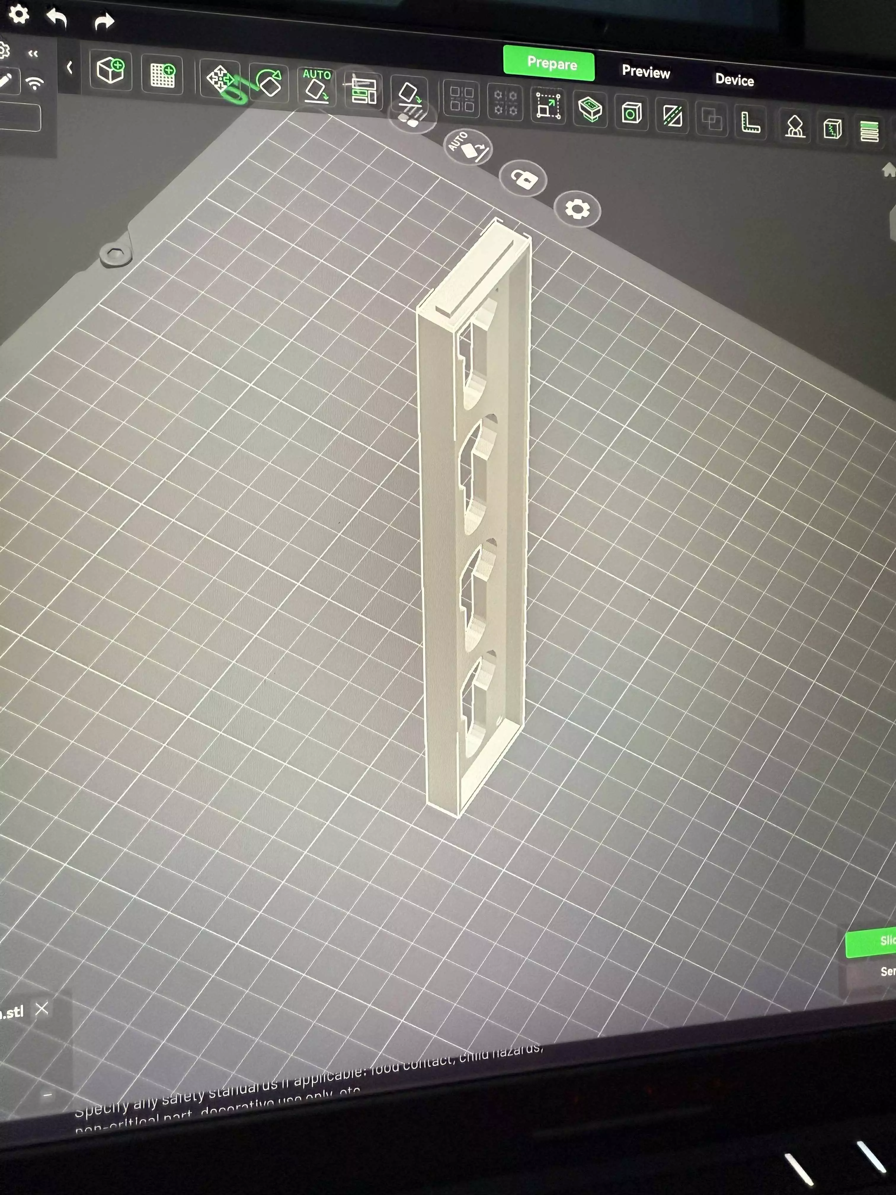 Keyhole Mounting Bracket Wall Mount Universal 3D print model_4