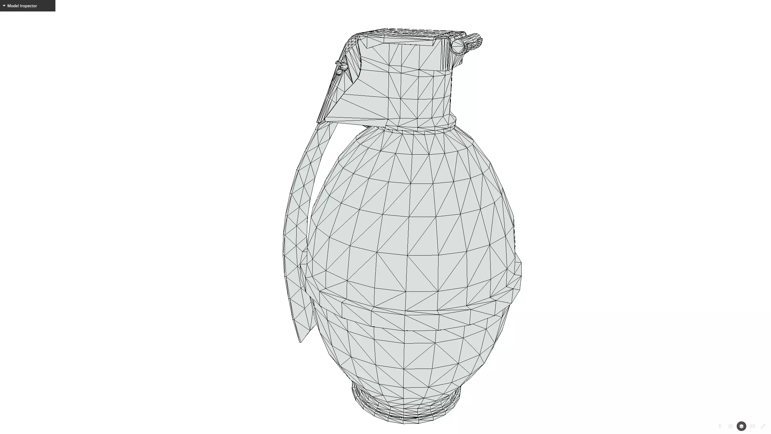M26 grenade Low-poly 3D model_11