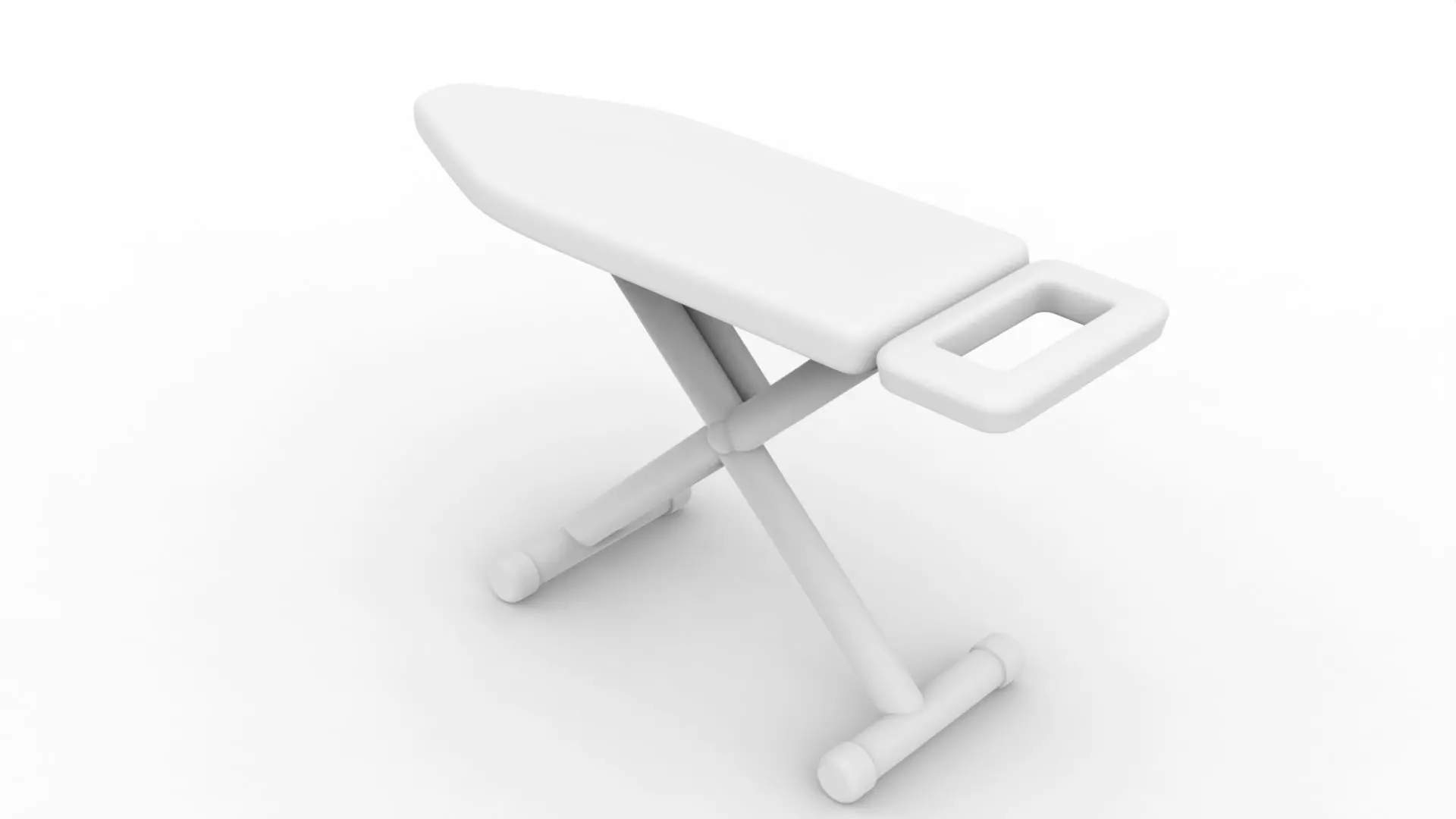 Ironing Board 3D Printable 3D print model_3