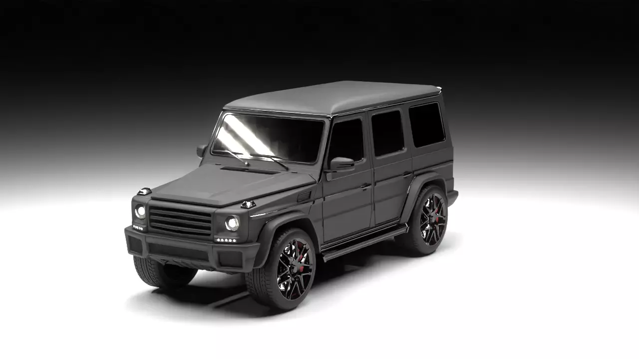 3d printable suv 4x4  3D print model_2