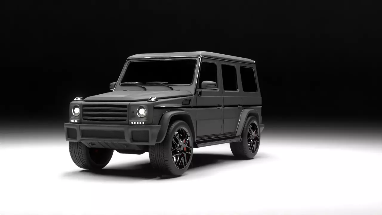 3d printable suv 4x4  3D print model_1