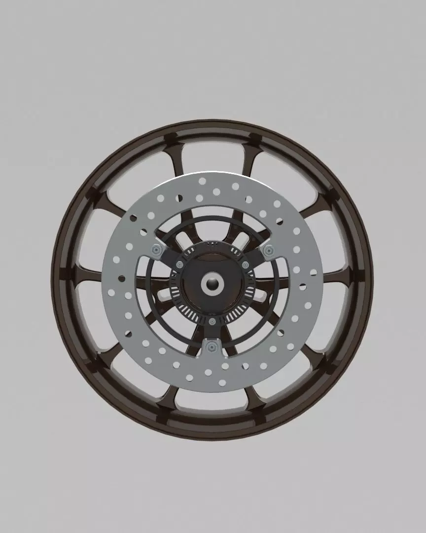Motorcycle wheels 3D model_6