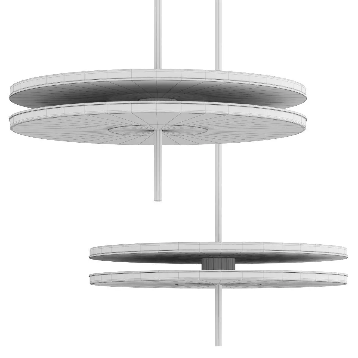 Soul LED Pendant 3D model_3