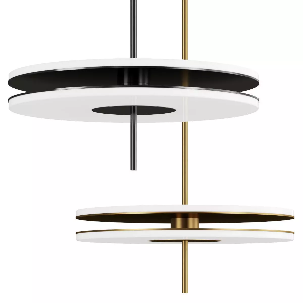 Soul LED Pendant 3D model_0