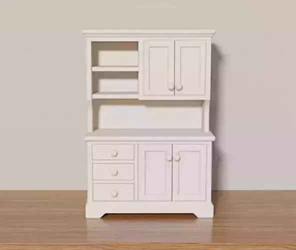 Hutch Cabinet 3D Printable