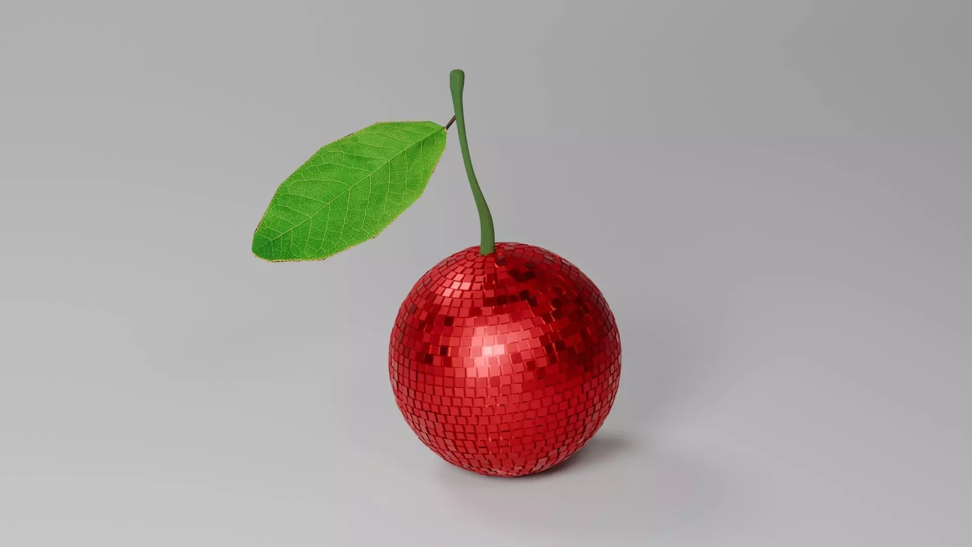 Festive Disco Cherry 3D model_10