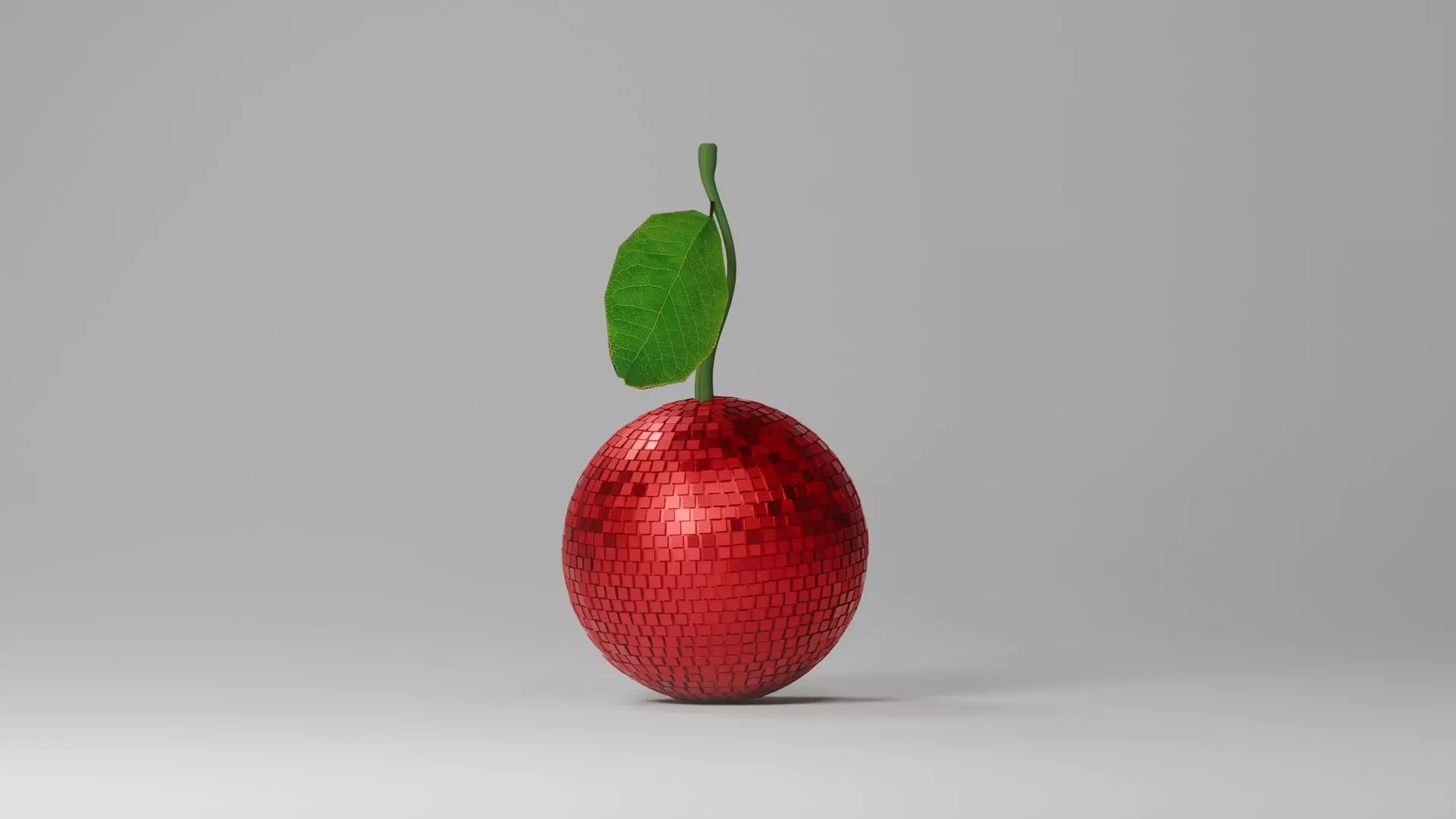 Festive Disco Cherry 3D model_6