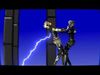 ARC Combat animation Gold vs Gothic Low-poly 3D model_1