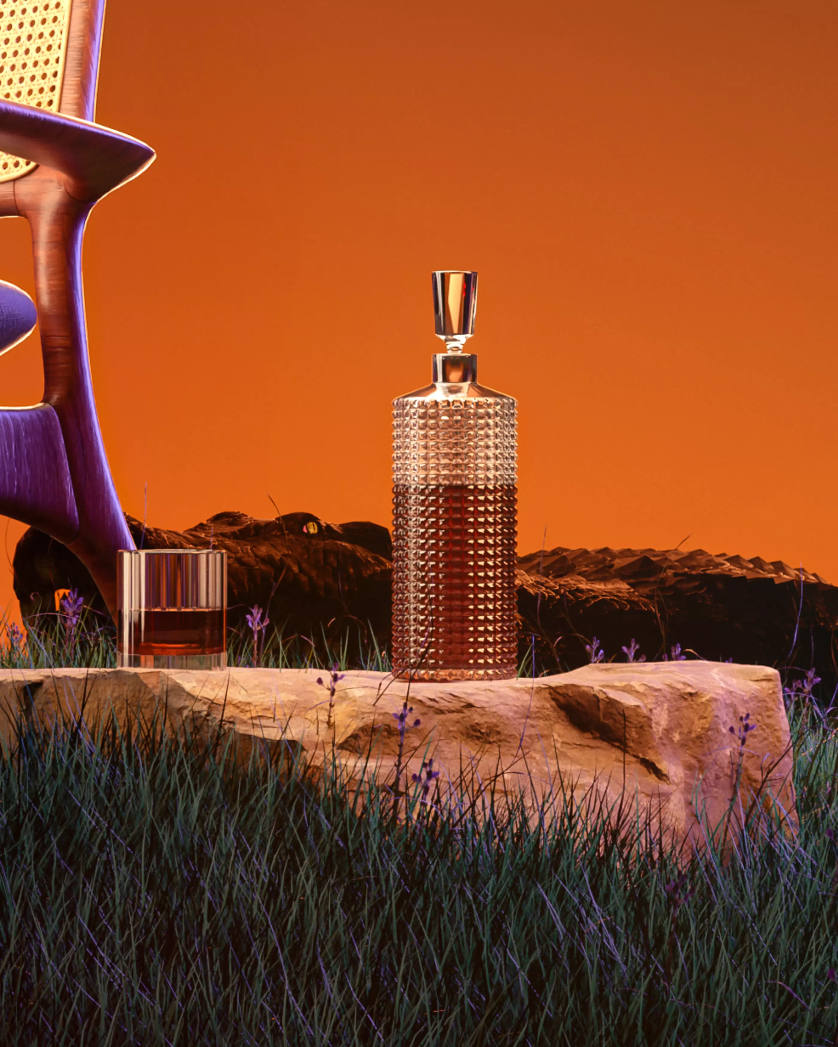 Furniture Chair Product Scene Octane Render 3D model 3D model_13