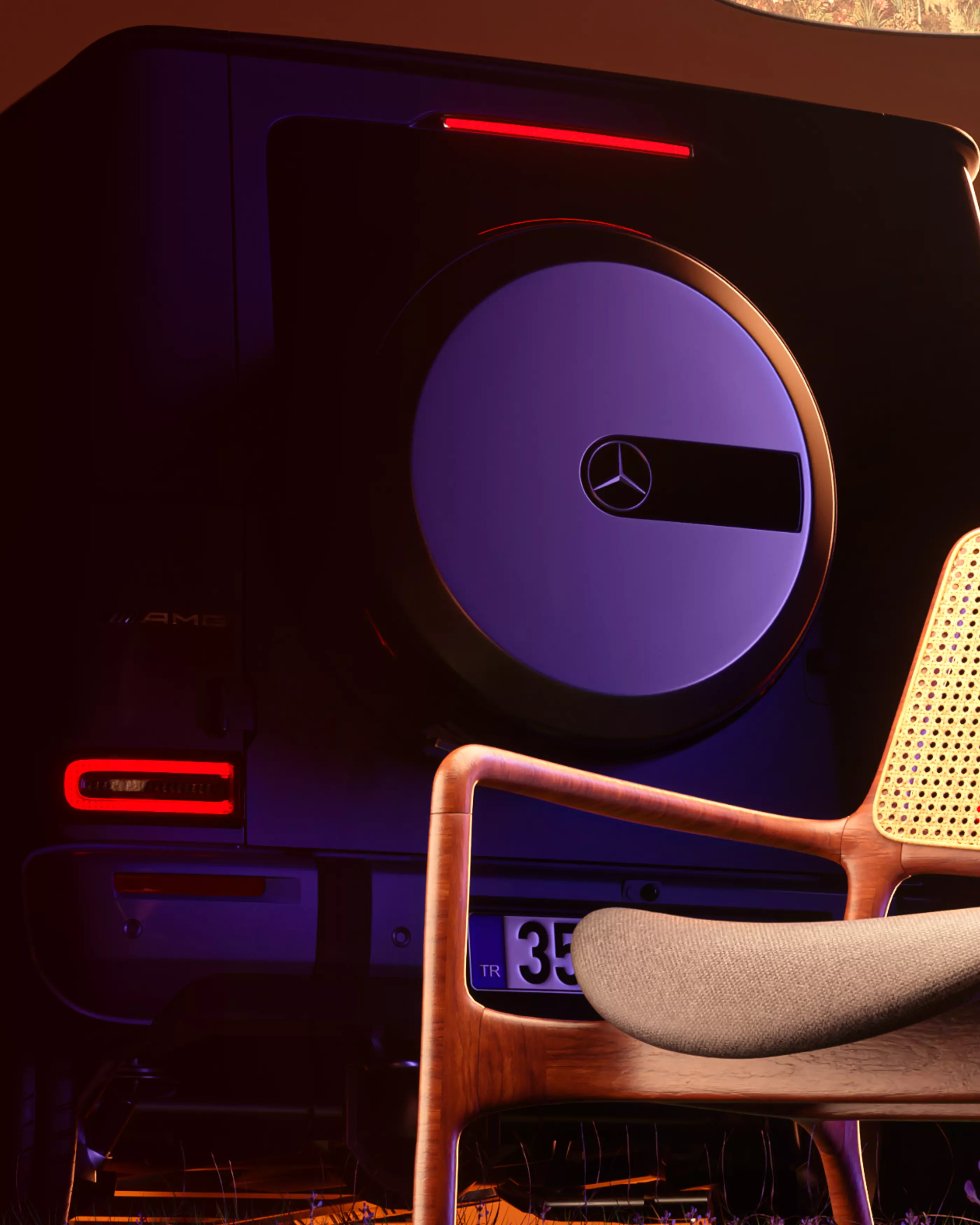 Furniture Chair Product Scene Octane Render 3D model 3D model_12