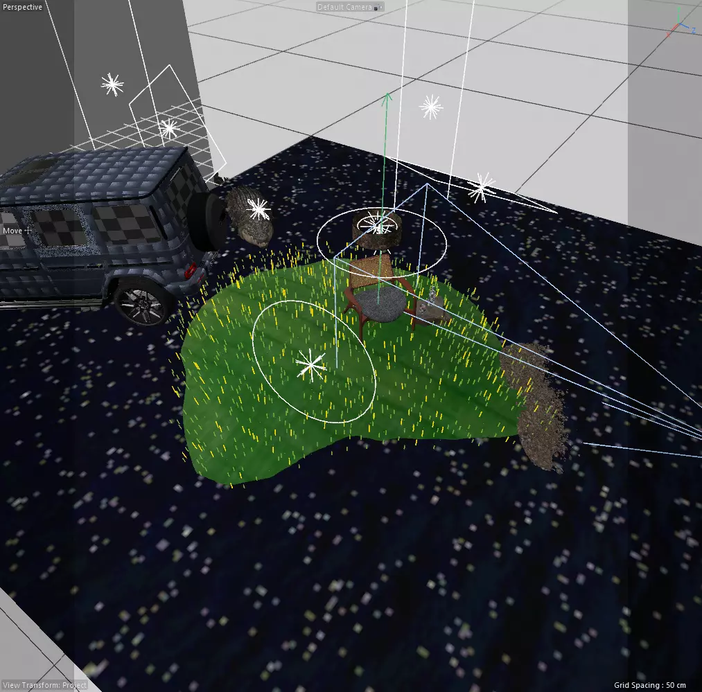 Furniture Chair Product Scene Octane Render 3D model 3D model_3