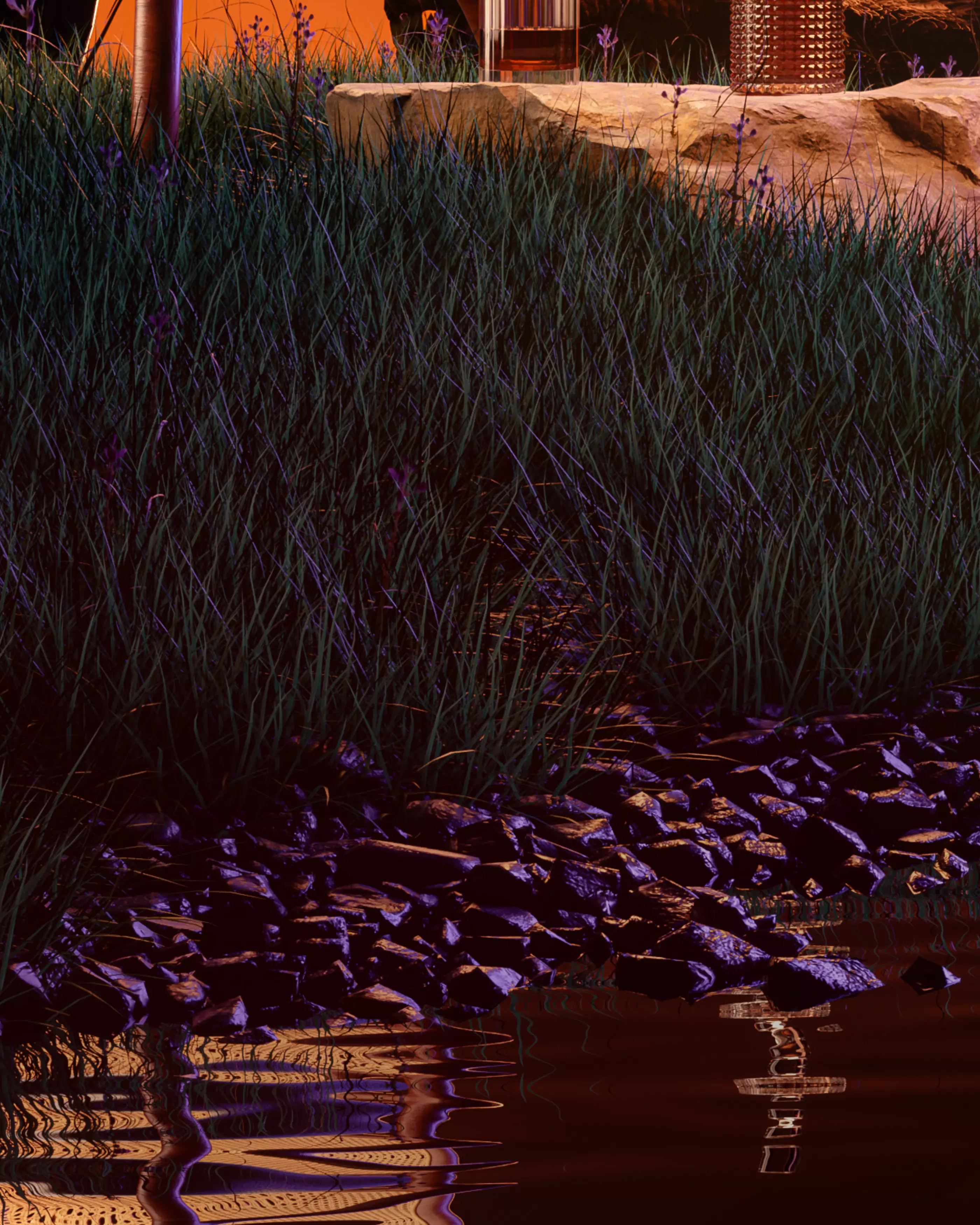 Furniture Chair Product Scene Octane Render 3D model 3D model_10