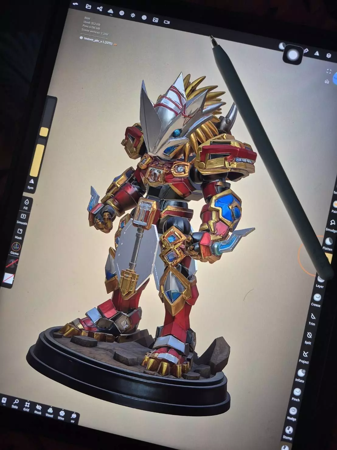 ANCIENT KAISERGREYMON 3D print model