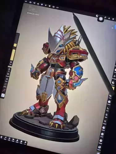 ANCIENT KAISERGREYMON 3D print model
