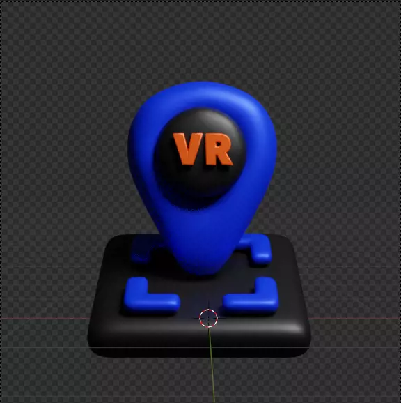 VR 3d Icon Pack 3D model_65