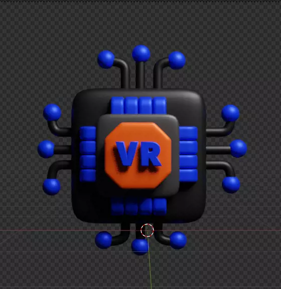 VR 3d Icon Pack 3D model_134