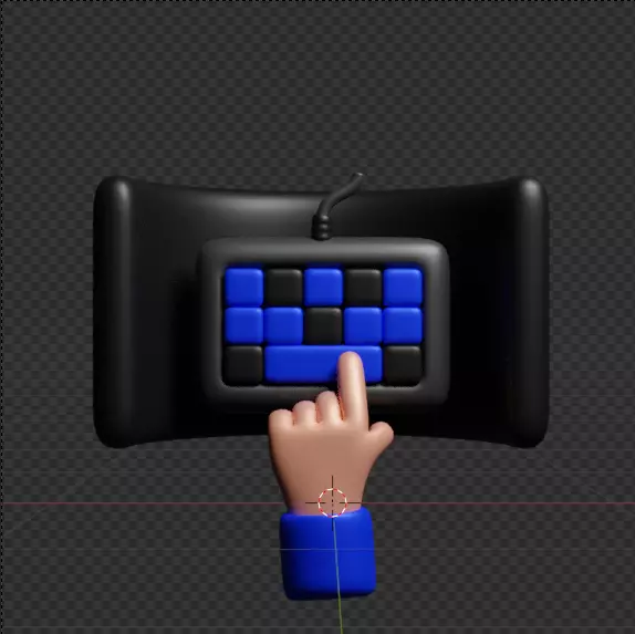 VR 3d Icon Pack 3D model_77