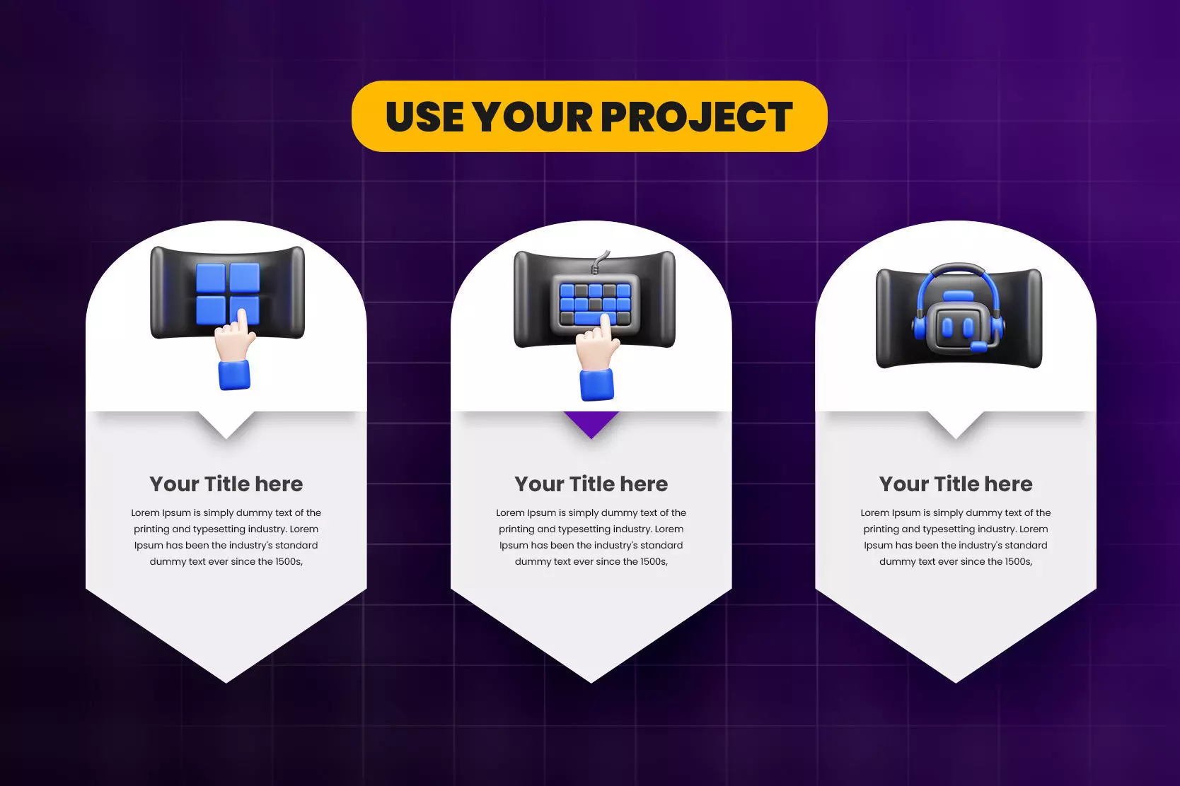 VR 3d Icon Pack 3D model_4