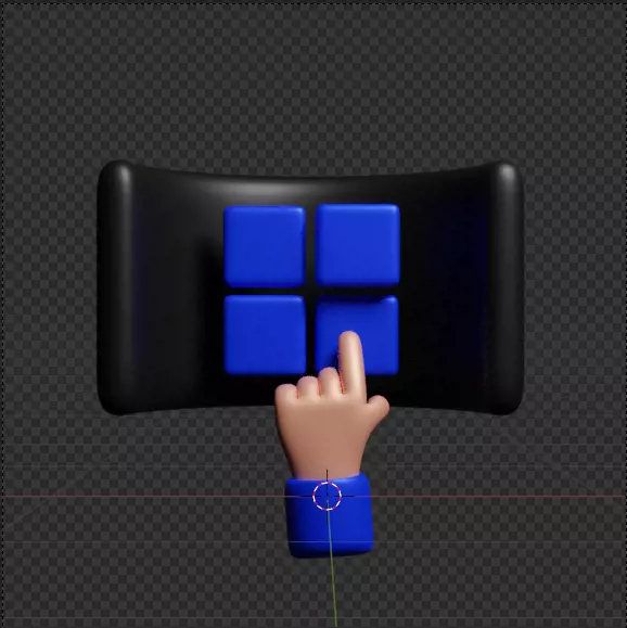 VR 3d Icon Pack 3D model_111