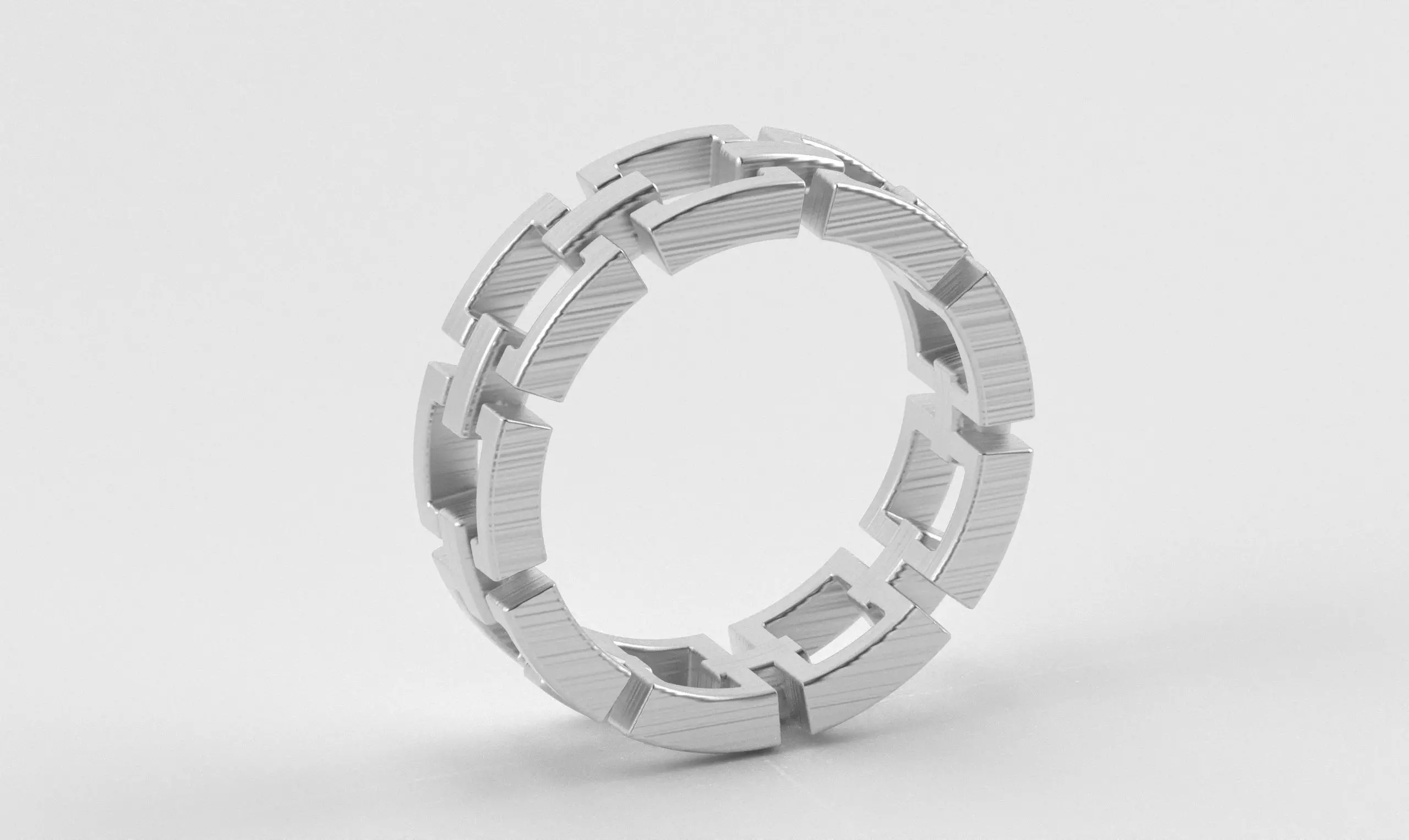 Link Chain Ring 9 Grams of Pure Style 3D print model_14