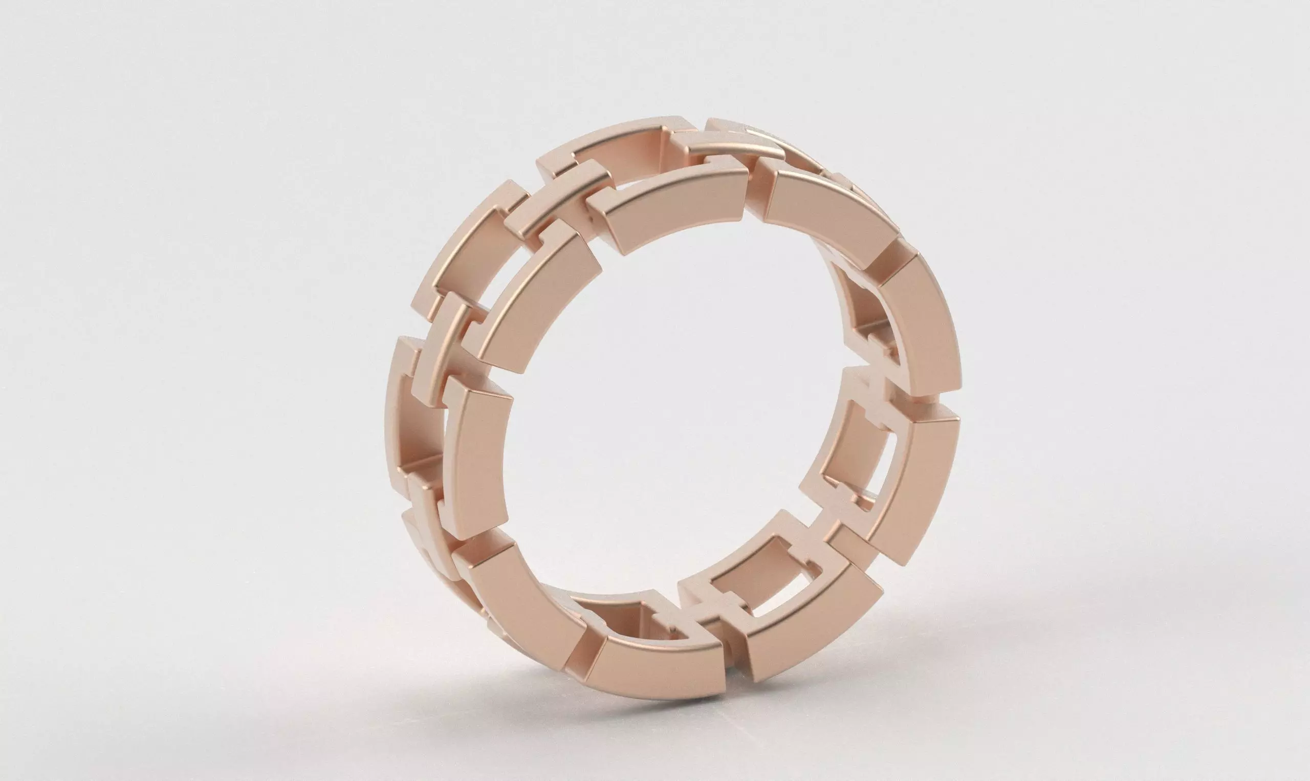 Link Chain Ring 9 Grams of Pure Style 3D print model_8