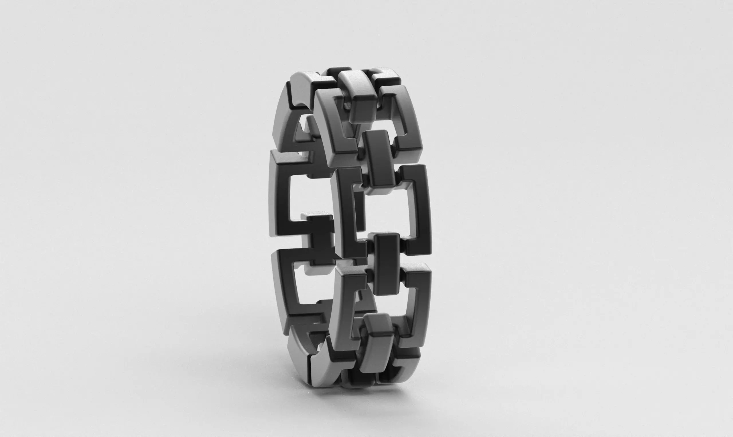 Link Chain Ring 9 Grams of Pure Style 3D print model_2