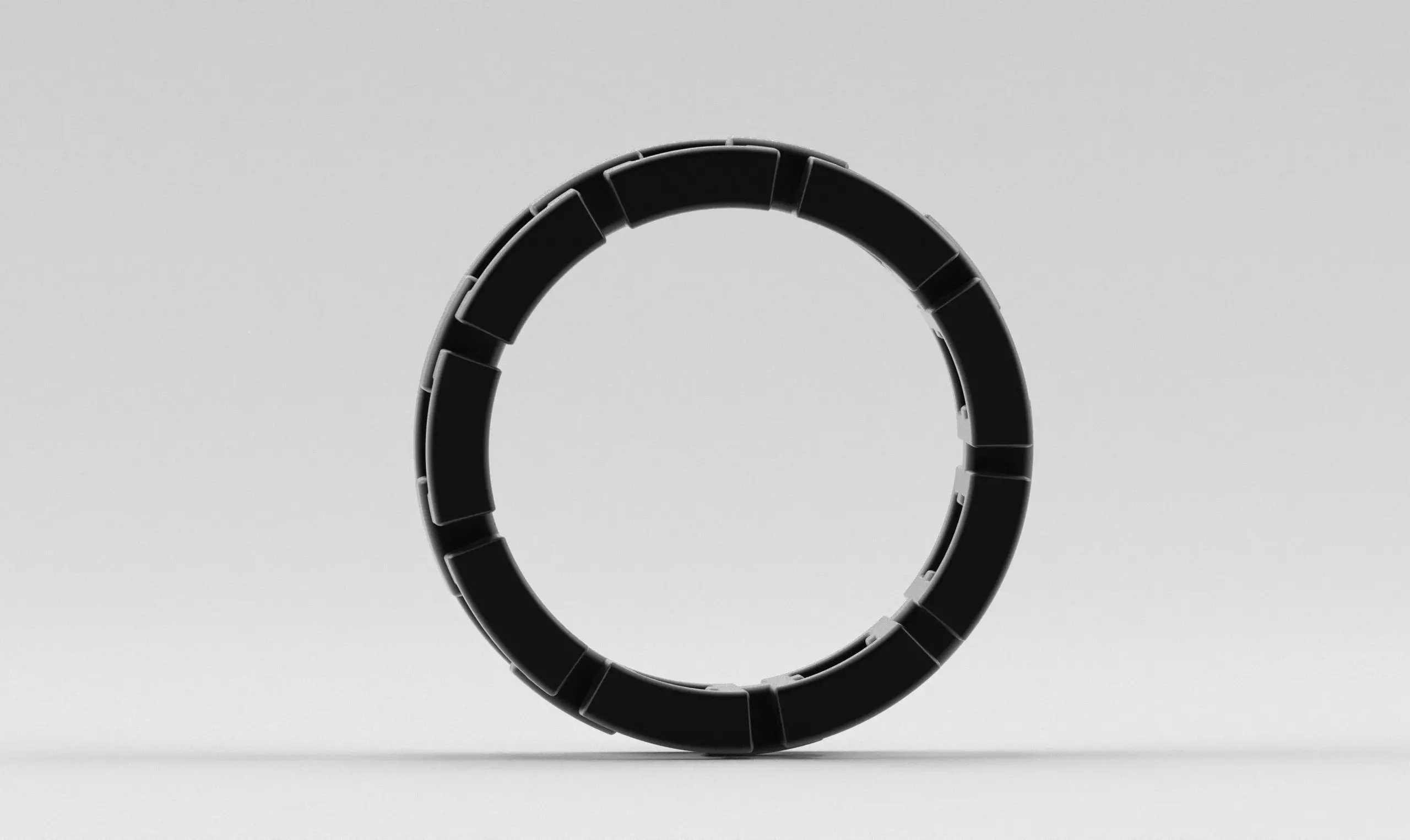 Link Chain Ring 9 Grams of Pure Style 3D print model_5