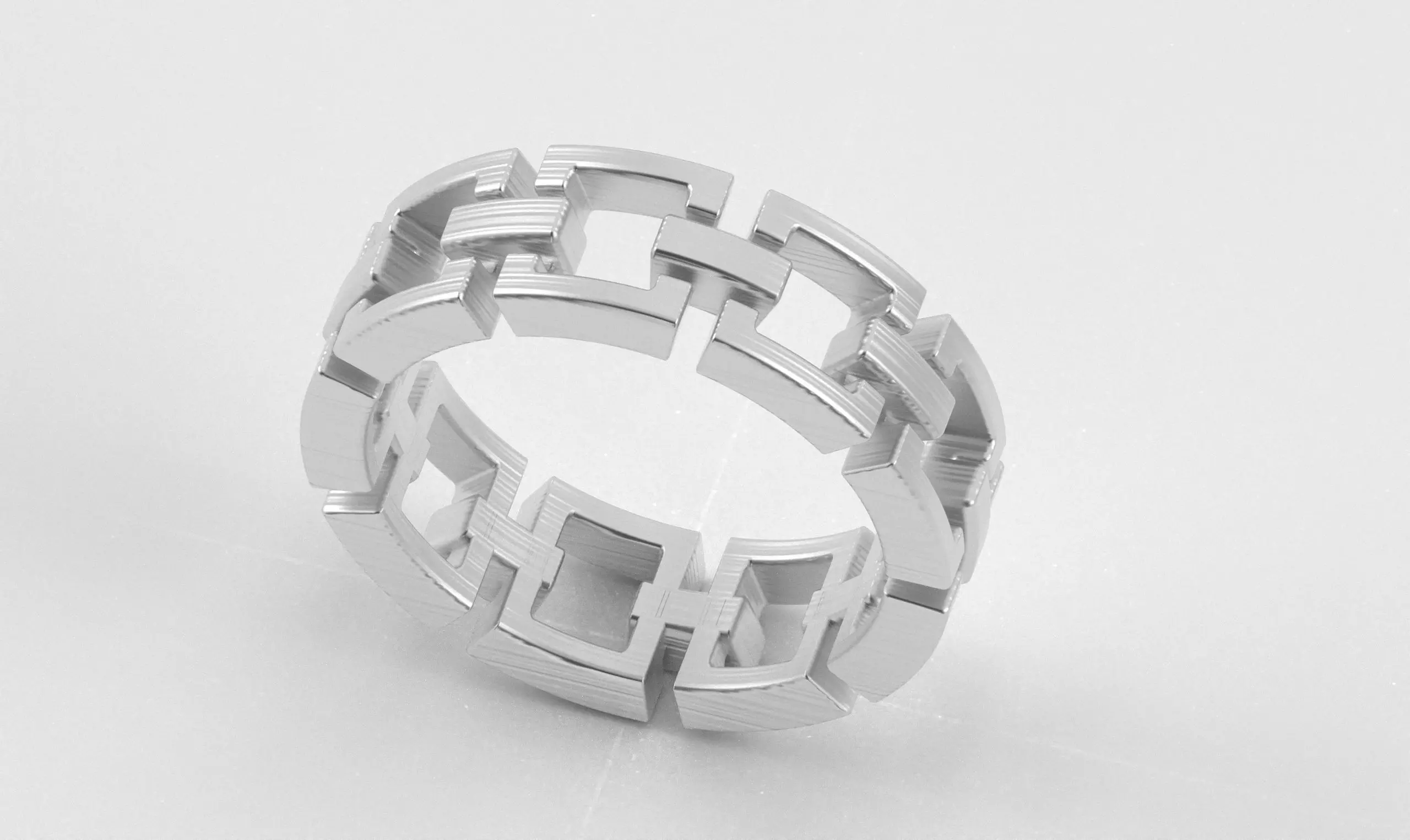 Link Chain Ring 9 Grams of Pure Style 3D print model_19