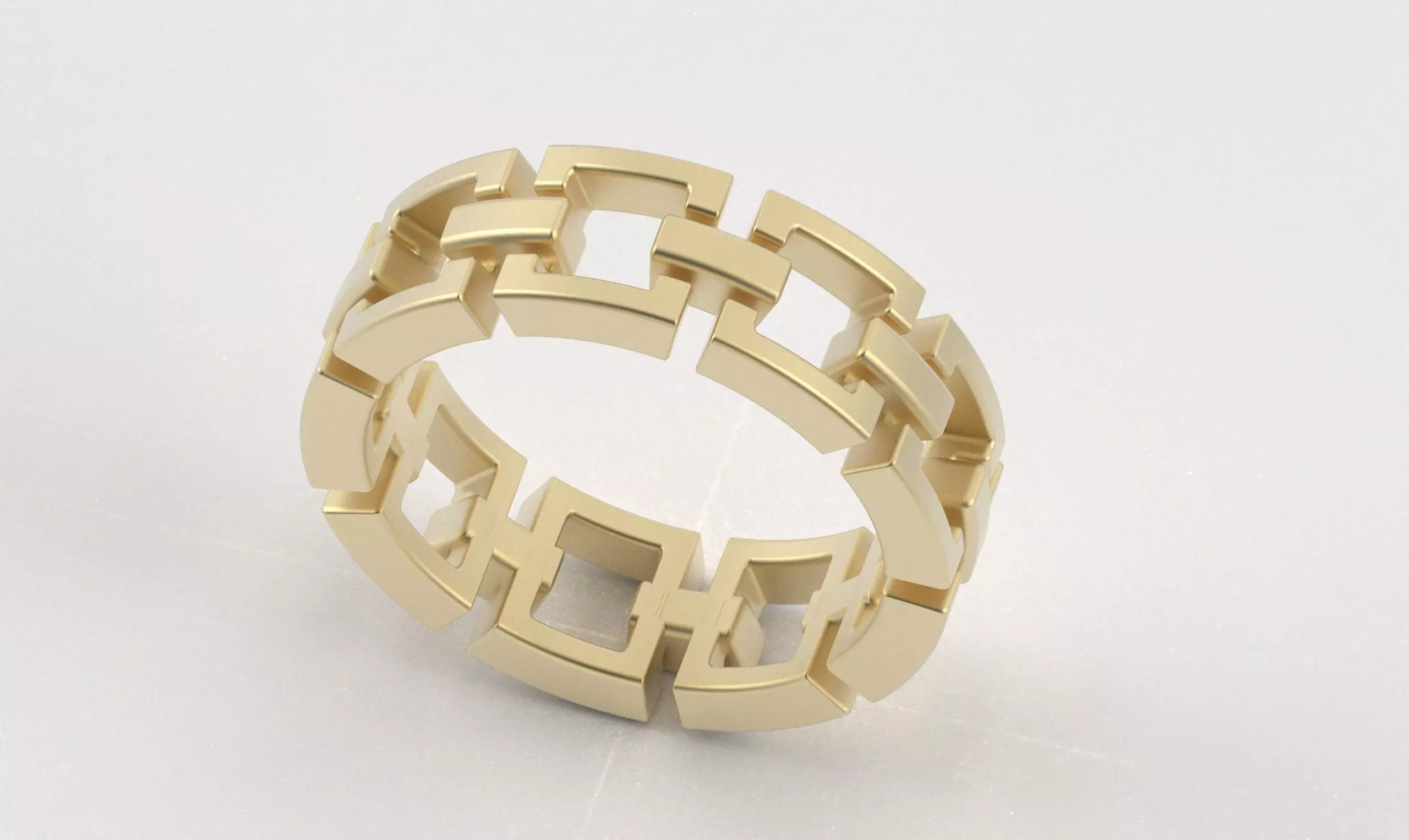 Link Chain Ring 9 Grams of Pure Style 3D print model_25
