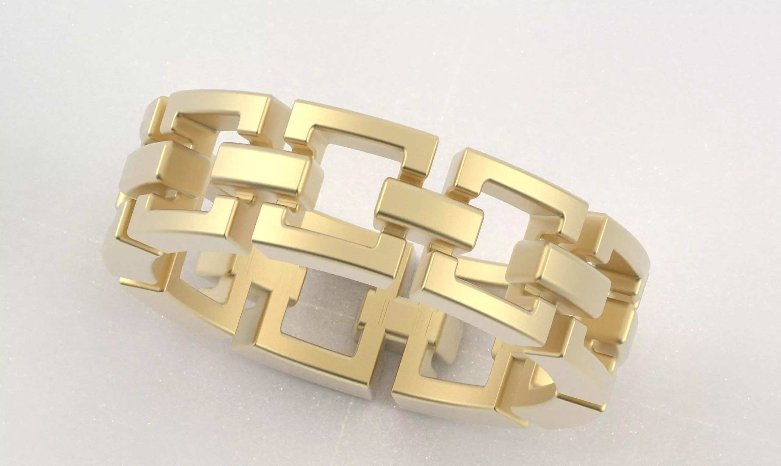 Link Chain Ring 9 Grams of Pure Style 3D print model_22