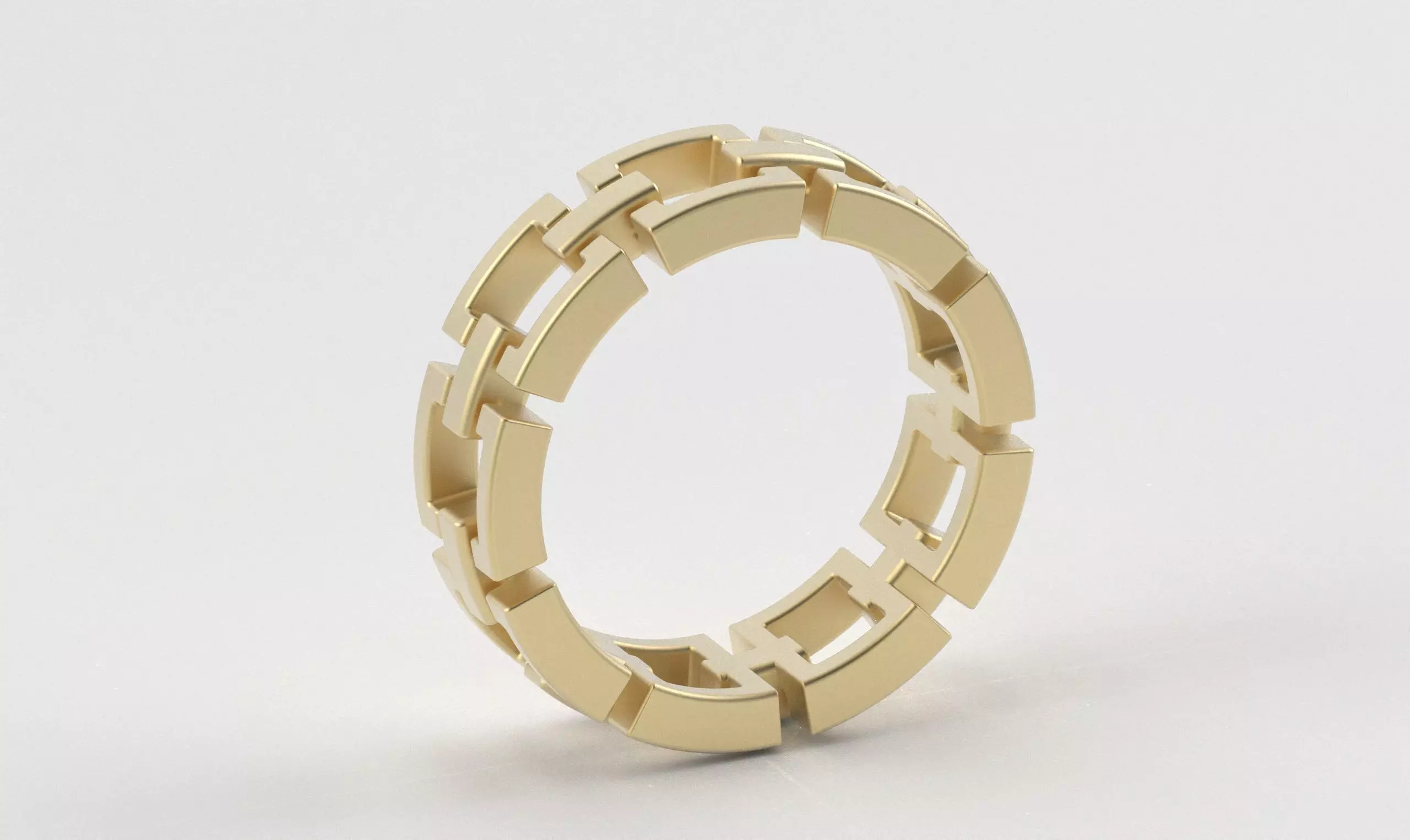 Link Chain Ring 9 Grams of Pure Style 3D print model_20