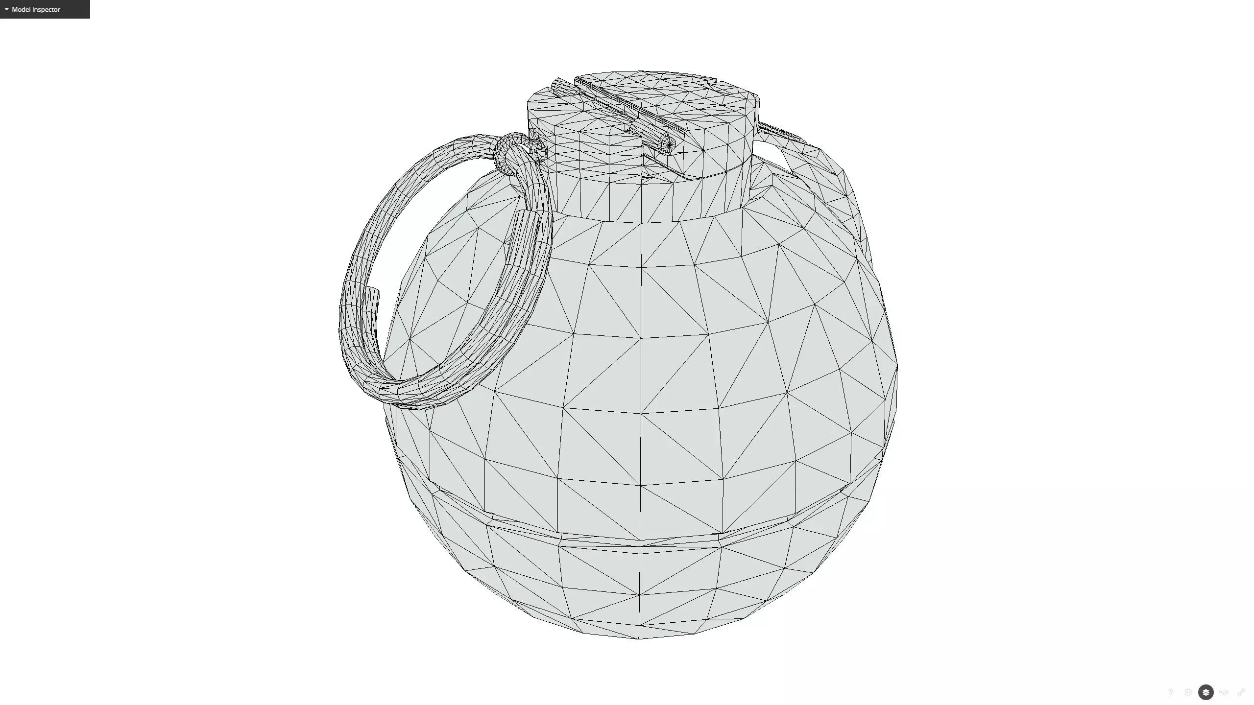 Hand grenade Low-poly 3D model_14