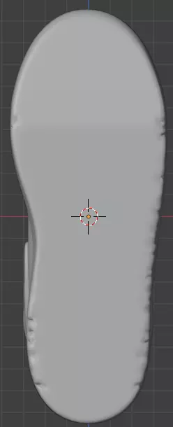 3D model Air Jordan 1 Chicago sneaker with a Nike Dunk sole 3D print model_3