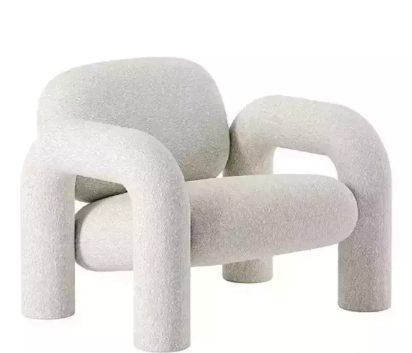 Single Chair 3D Model