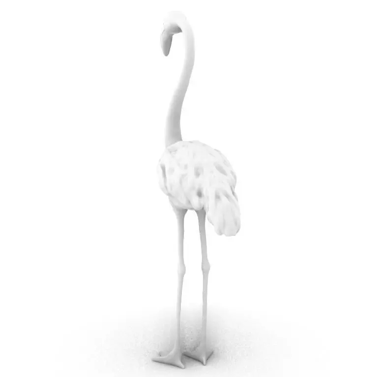 flamingo 3D print model_1