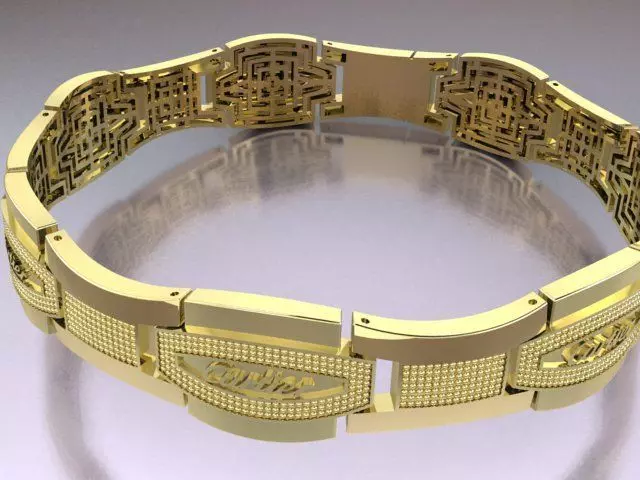 BRACELET CARTIER 3D PRINTING MODEL 3D print model_17