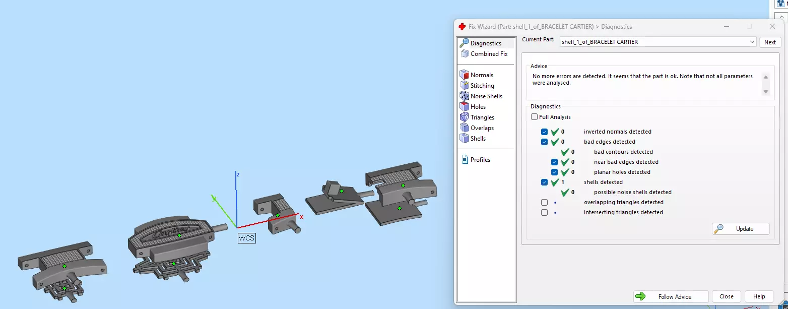 BRACELET CARTIER 3D PRINTING MODEL 3D print model_25