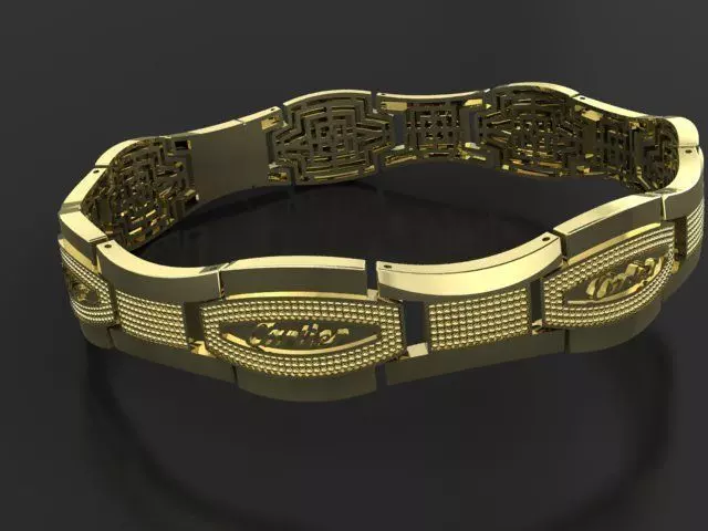 BRACELET CARTIER 3D PRINTING MODEL 3D print model_3