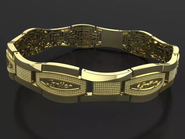 BRACELET CARTIER 3D PRINTING MODEL 3D print model_7