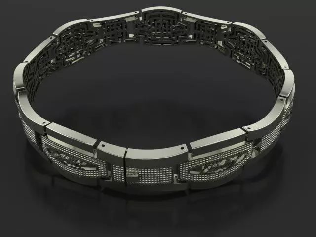 BRACELET CARTIER 3D PRINTING MODEL 3D print model_4
