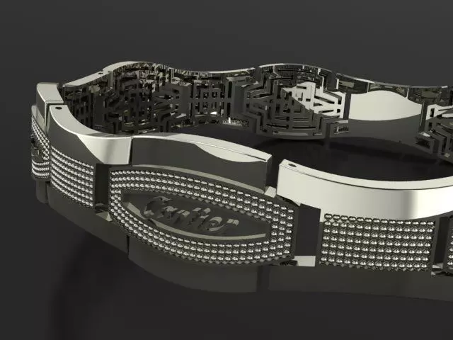 BRACELET CARTIER 3D PRINTING MODEL 3D print model_19