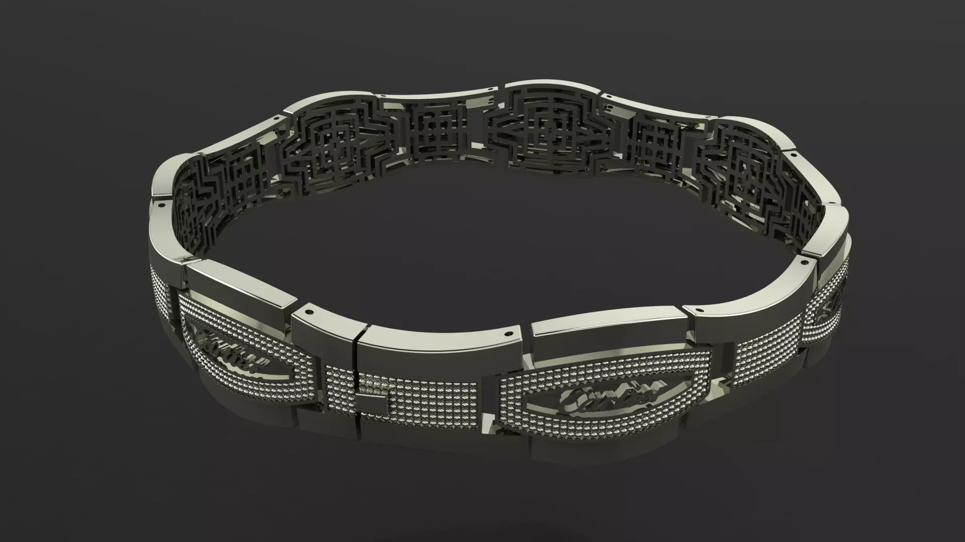 BRACELET CARTIER 3D PRINTING MODEL 3D print model_10